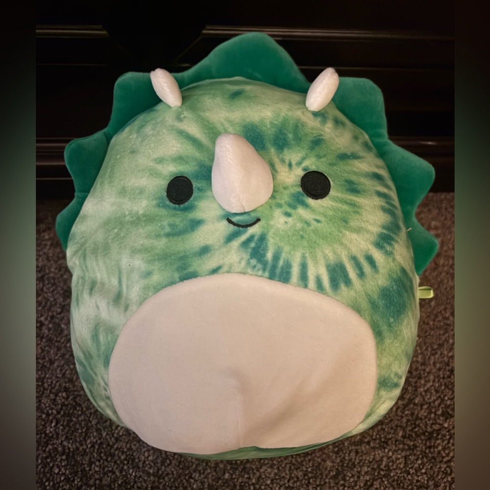 Green Squishmallow Plush Toy